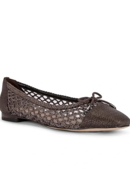 Sam Edelman Shoes - May Ballet Flats - Brown Raffia